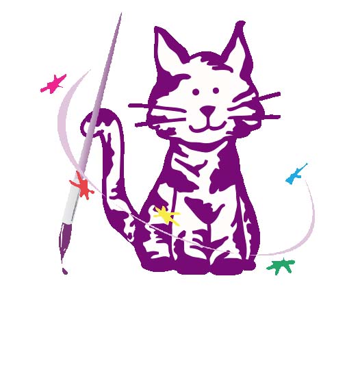 Animated Paint it Purple! by Purple Cat Arts